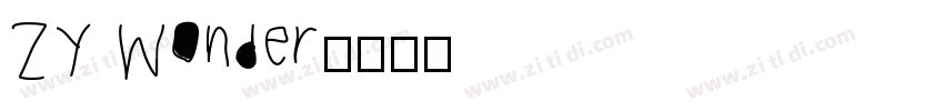 ZY Wonder字体转换